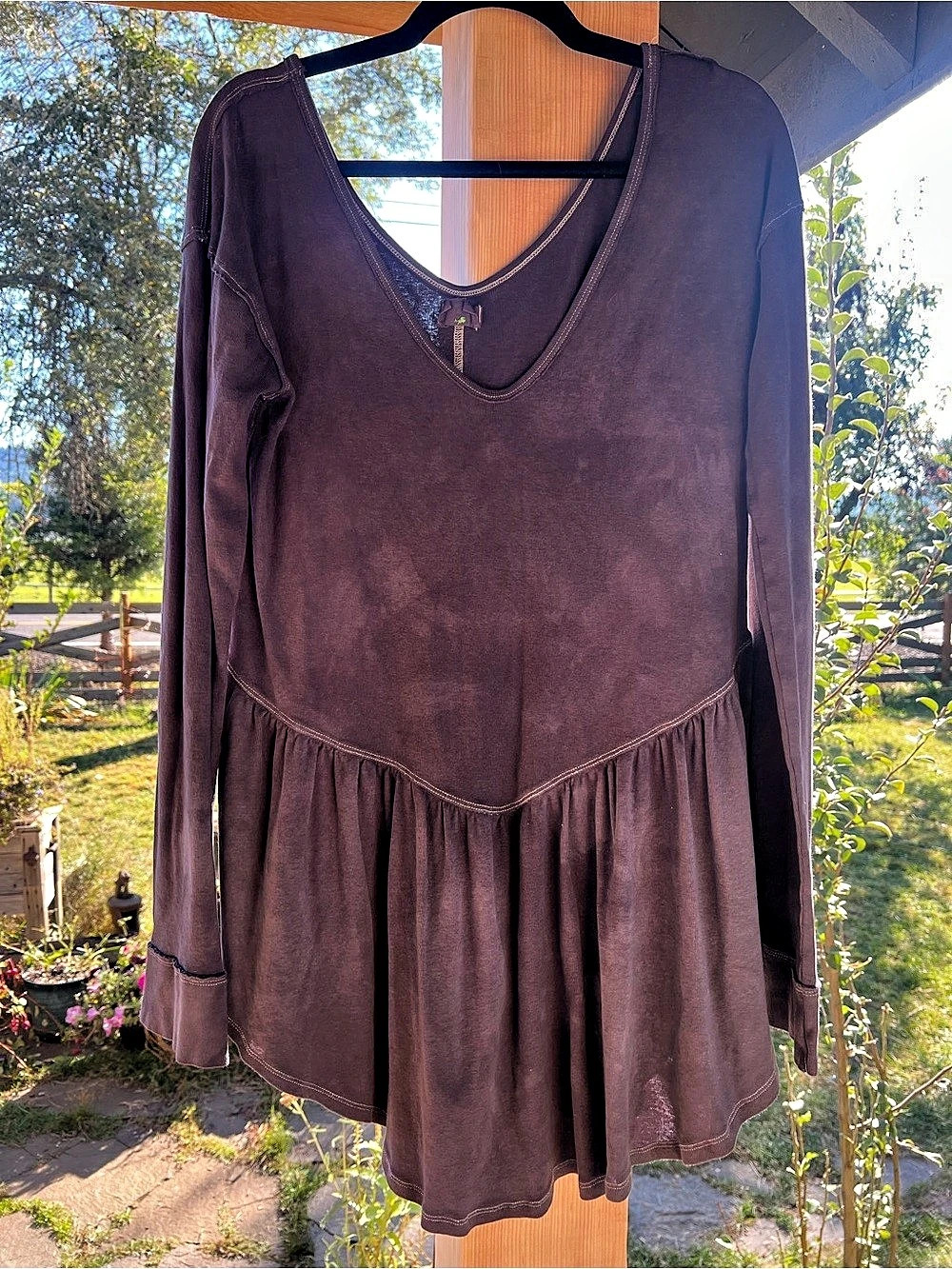 Free People Brown Mini Dress Like New
